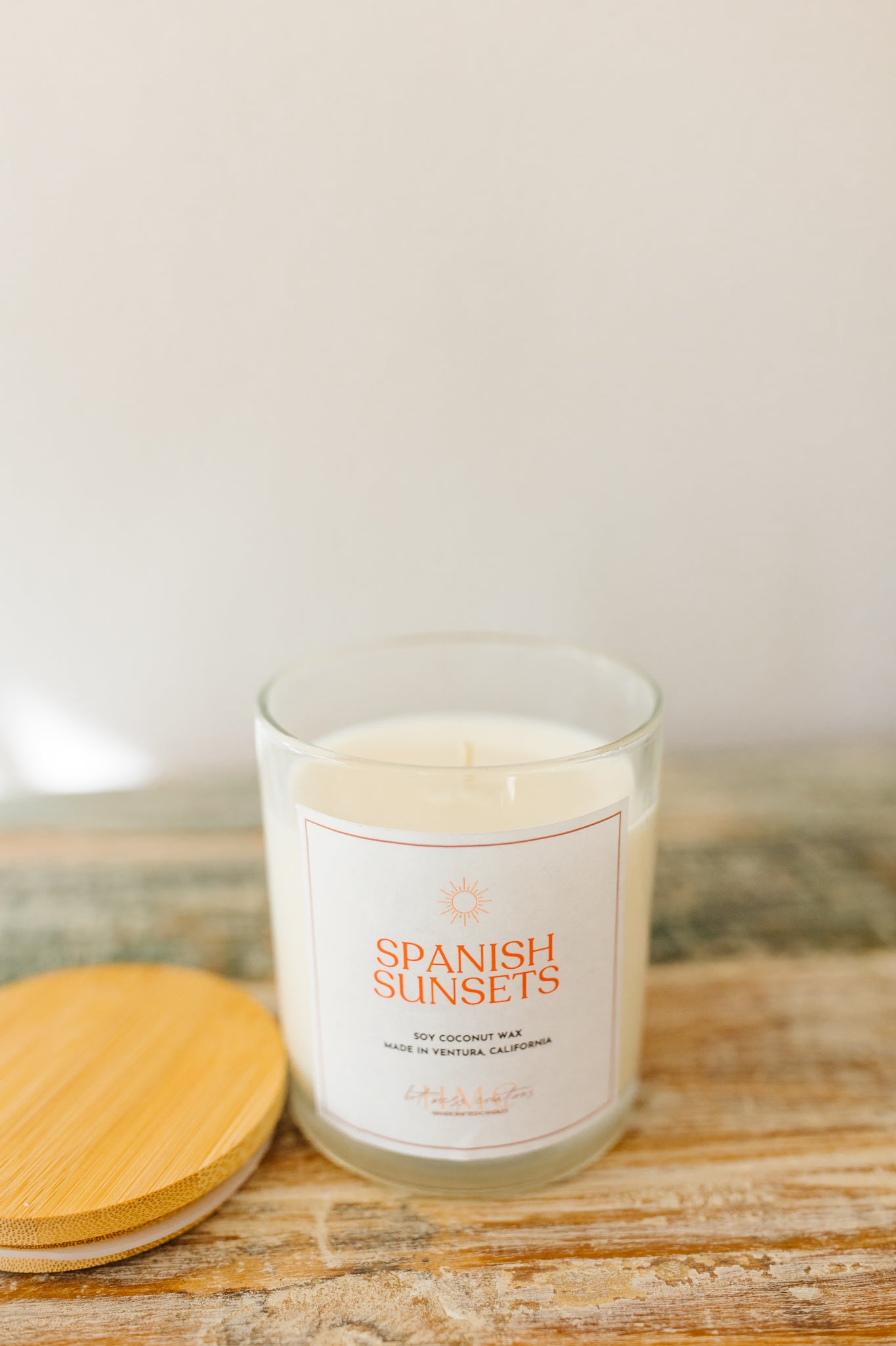 Spanish Sunsets | The Global Collection (1-Wick) | Hot Mess Creations — All Natural, Hand Crafted Candles Made in Ventura, California
